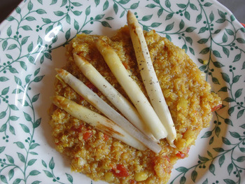 Currys-manduls quinoa slt sprgval