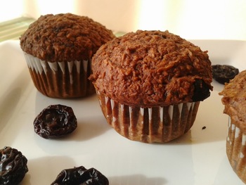 Csokis-kkuszos muffin