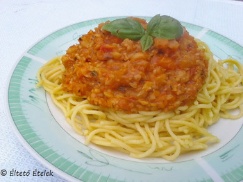 Vegn bolognai spagetti